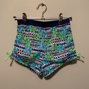 Girl's Floral Bathingsuit Bottoms 